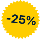Popust od 25% na iznos predautorizacije